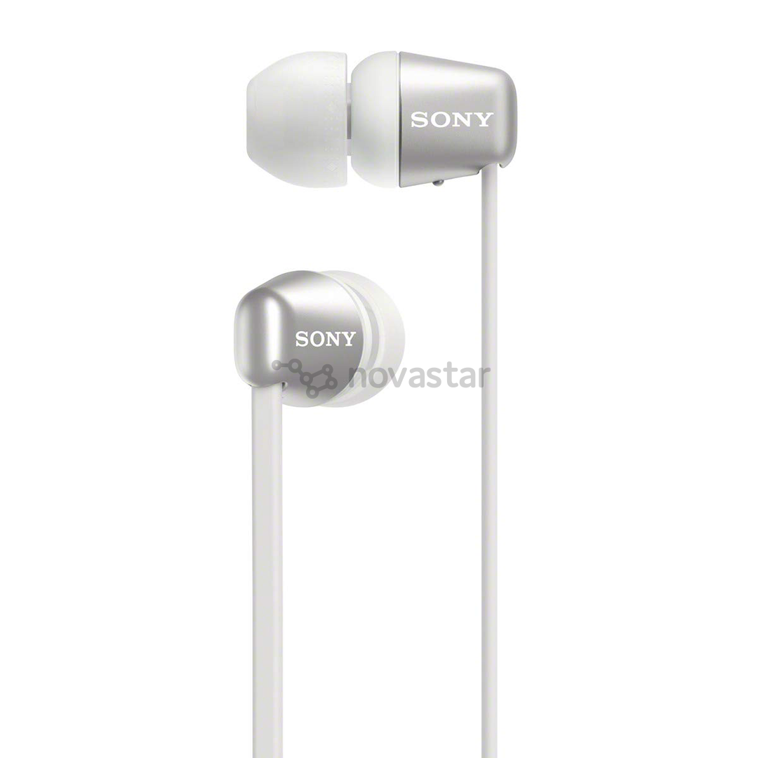 Ausinės Sony WI-C310, Belaidės, Baltos