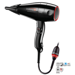 Valera Swiss Silent Jet 8500 Ionic TF, 2000 W, juodas - Plaukų džiovintuvas