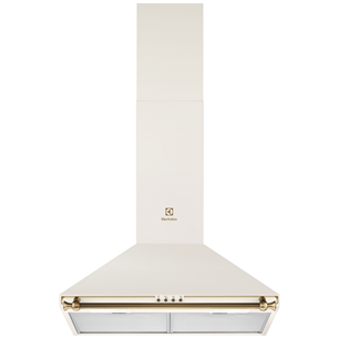 Electrolux, 420 m³/h, width 59.8 cm, beige - Cooker Hood EFC226V