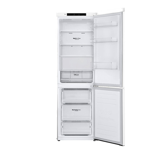 LG, NatureFRESH, 341 L, height 186 cm, white - Refrigerator