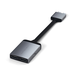 Adapteris Satechi USB-C 2xHDMI