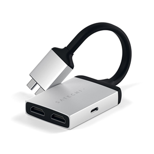 Šakotuvas Satechi USB-C 2xHDMI ST-TCDHAS
