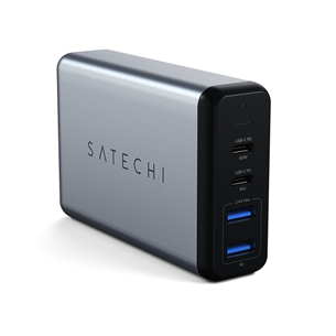 Adapteris Satechi 75W 2x USB-C ir 2x USB-A,ST-MC2TCAM