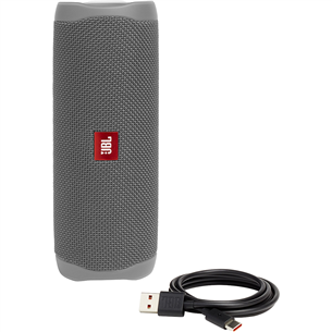 Belaidė kolonėlė JBL FLIP 5, Pilka