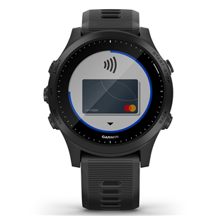 Išmanusis laikrodis Garmin Forerunner 945 GPS, Wi-Fi, EMEA, Black