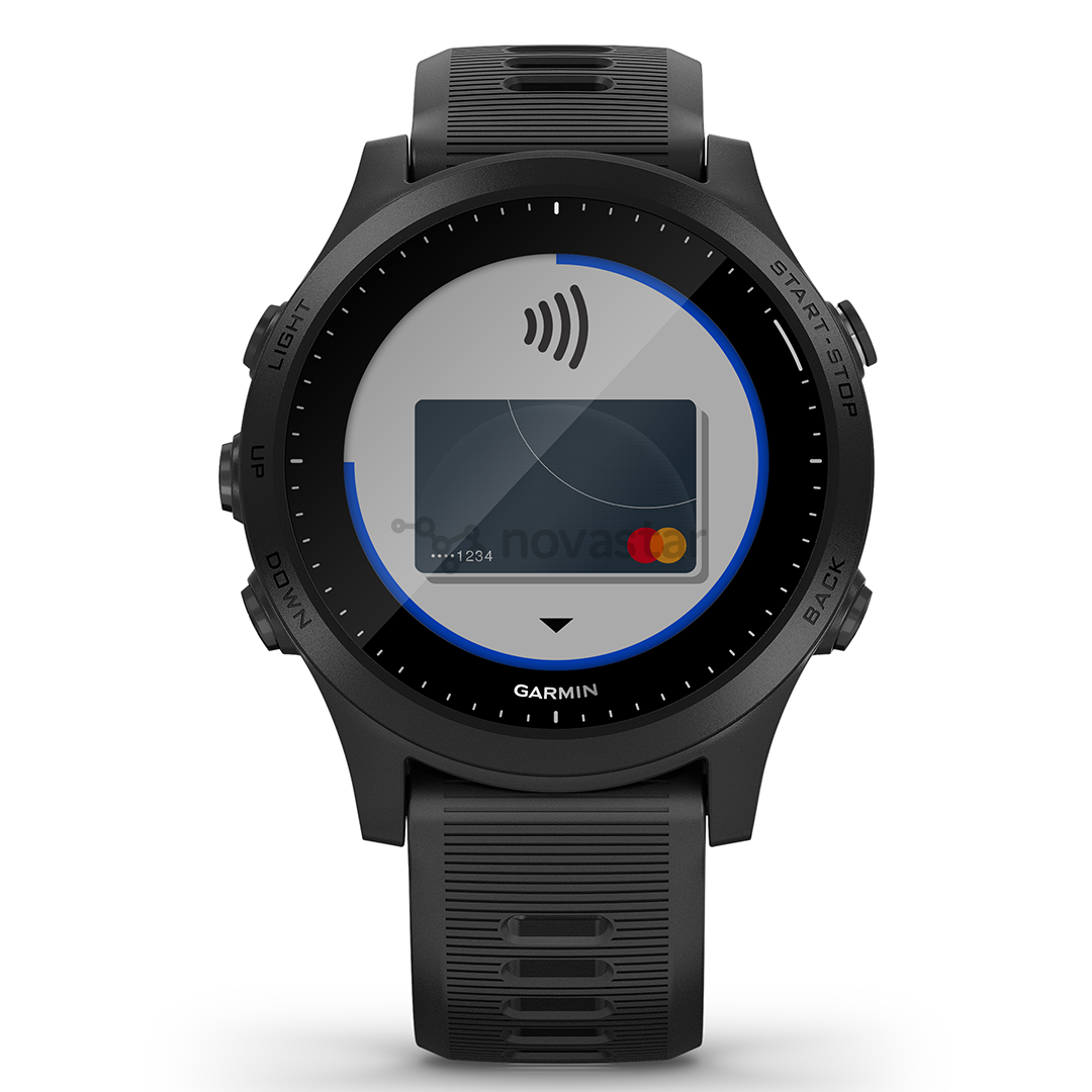 Išmanusis laikrodis Garmin Forerunner 945 GPS, Wi-Fi, EMEA, Black
