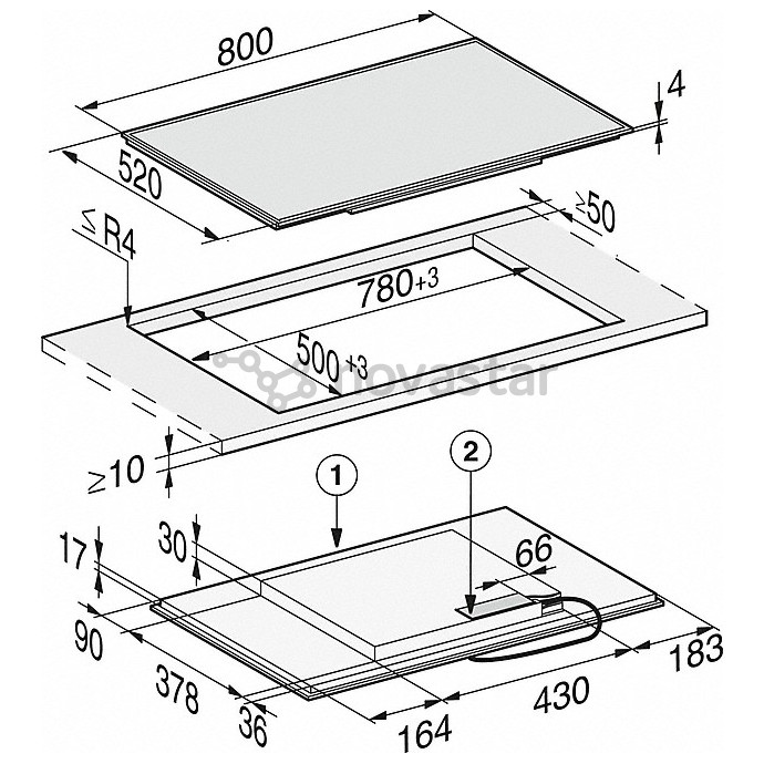 Kaitlentė Miele KM7474FL
