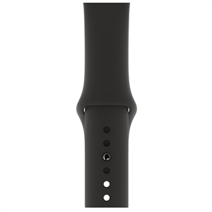 Dirželis Apple Watch Black Sport Band, M/L, X/L, 44mm