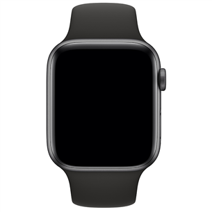 Dirželis Apple Watch Black Sport Band, M/L, X/L, 44mm