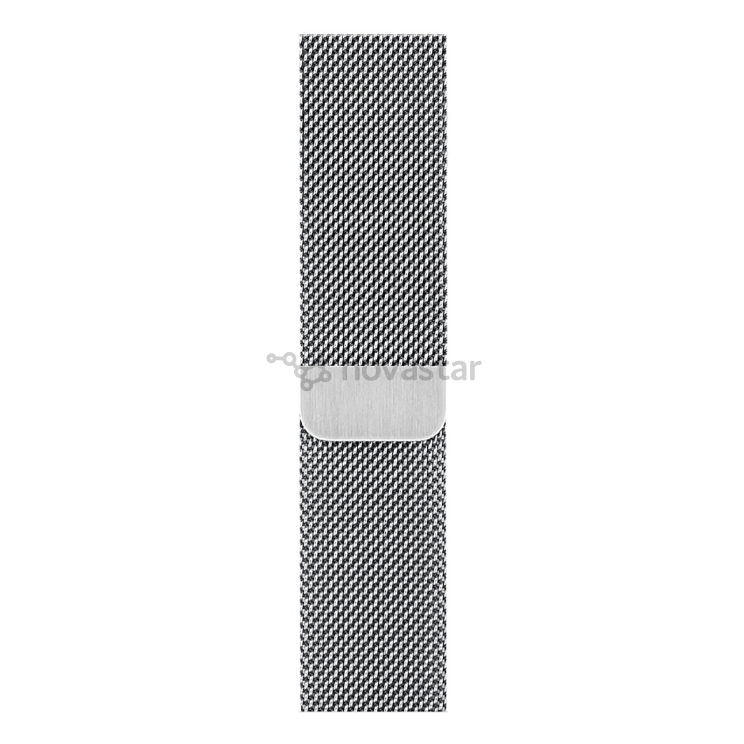 Dirželis Apple Watch Silver Milanese Loop Apple, 44mm