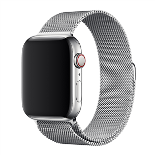 Dirželis Apple Watch Silver Milanese Loop Apple, 44mm