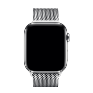 Dirželis Apple Watch Silver Milanese Loop Apple, 44mm