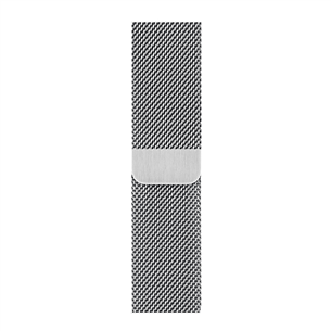 Dirželis Apple Watch Silver Milanese Loop Apple, 40mm