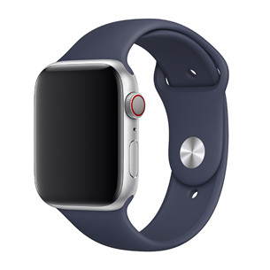 Dirželis Apple Watch Midnight Blue Sport Band, S/M, M/L, 44mm