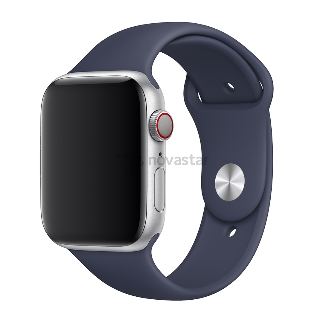 Dirželis Apple Watch Midnight Blue Sport Band, S/M, M/L, 44mm