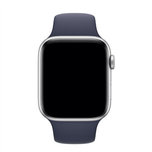 Dirželis Apple Watch Midnight Blue Sport Band, S/M, M/L, 44mm