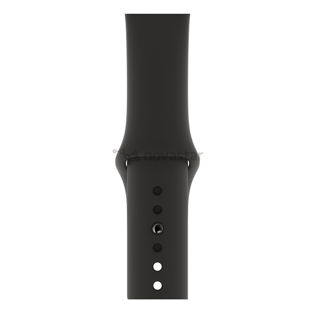 Dirželis Apple Watch Black Sport Band, S/M, M/L 44, mm