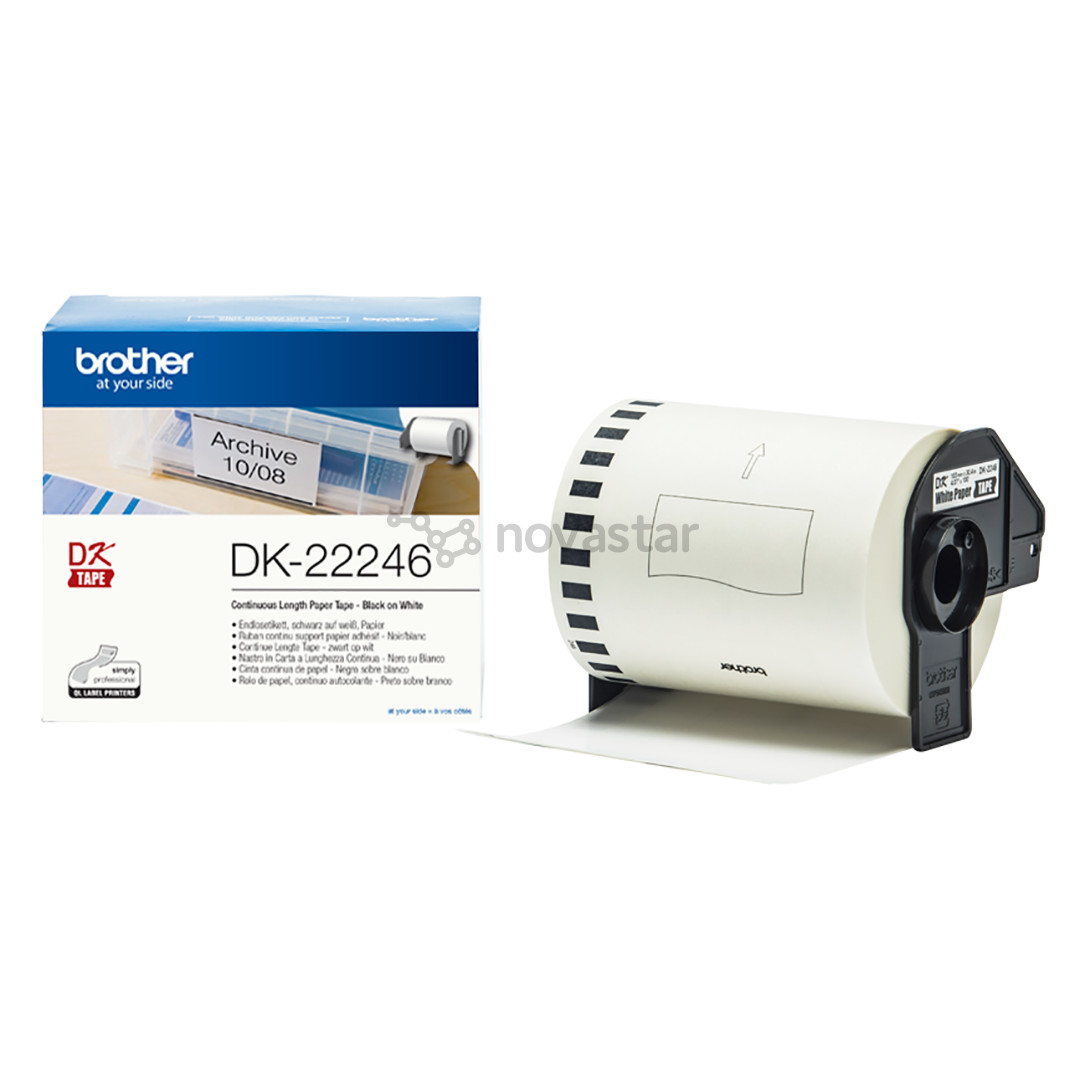 Etiketės spausdintuvams Brother DK22246