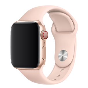 Dirželis Apple Watch Pink Sand Sport Band, S/M, M/L, 40mm
