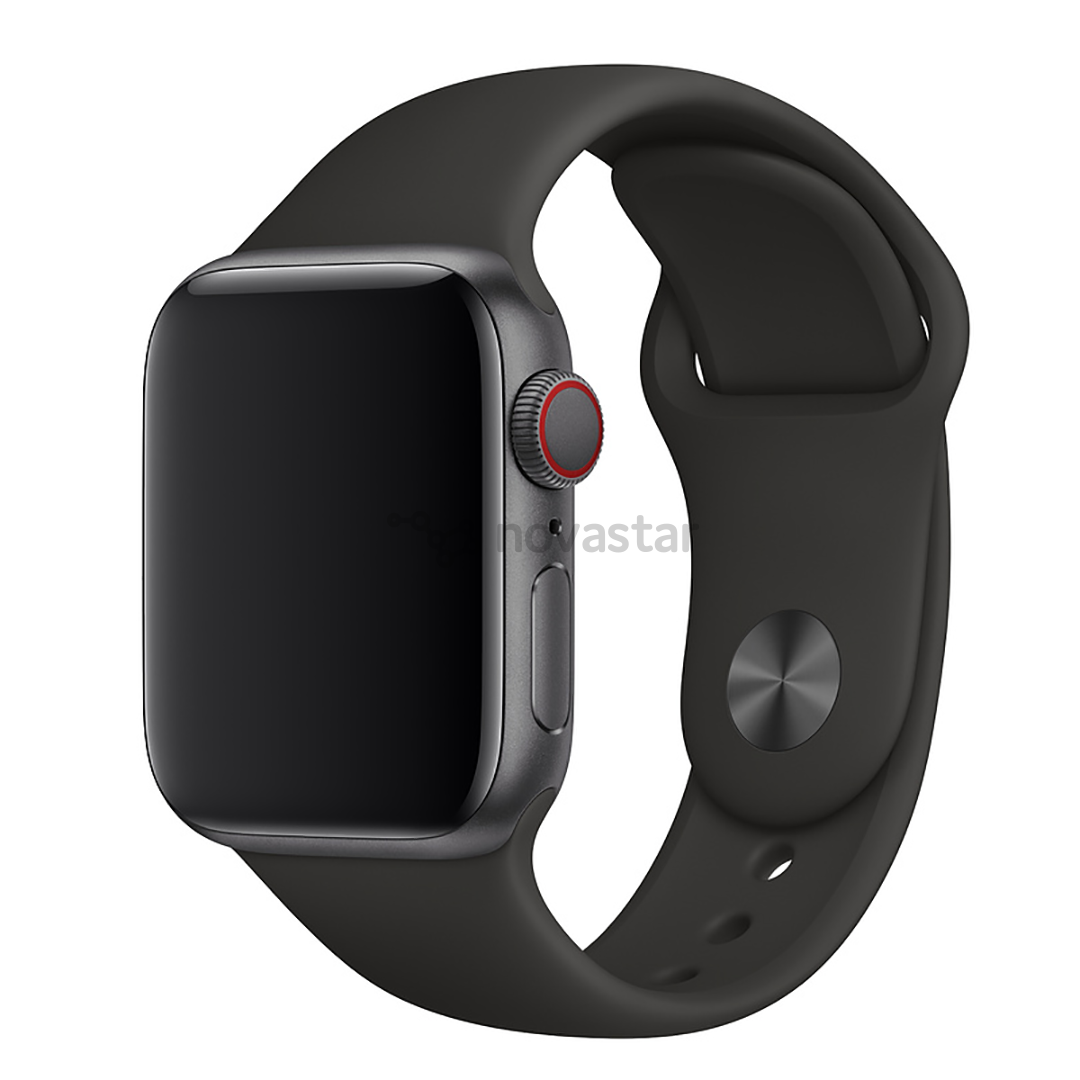 Dirželis Apple Watch Black Sport Band, S/M, M/L, 40mm