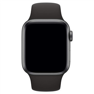 Dirželis Apple Watch Black Sport Band, S/M, M/L, 40mm