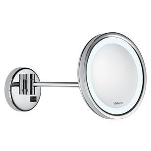 Wall-mounted magnifying mirror Valera OPTIMA Light One