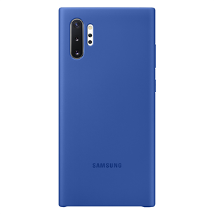 Dėkliukas Samsung Galaxy Note 10+, Silikoninis, Mėlynas