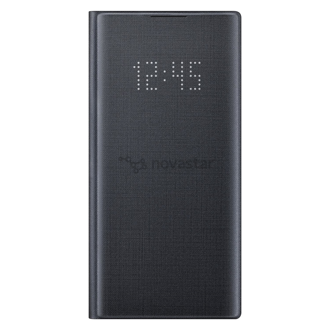 Dėklas Samsung Galaxy Note 10 LED View, Juodas