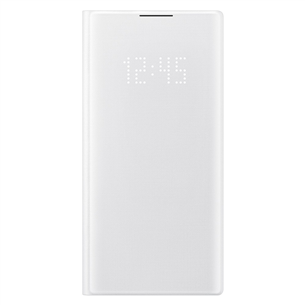 Dėkliukas Samsung Galaxy Note 10 LED View, Baltas
