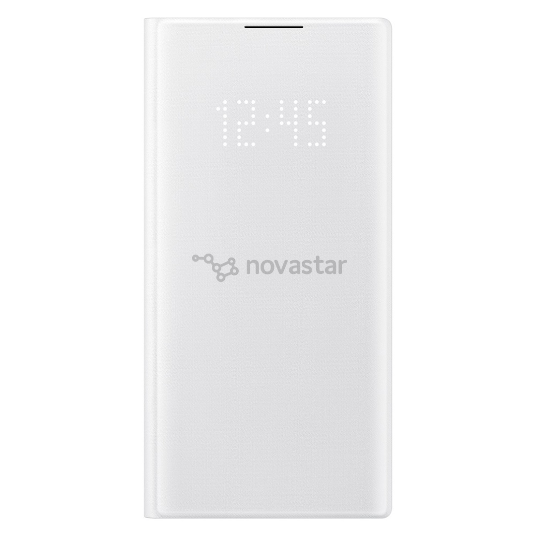 Dėkliukas Samsung Galaxy Note 10 LED View, Baltas