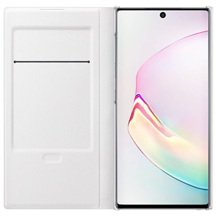 Dėkliukas Samsung Galaxy Note 10 LED View, Baltas