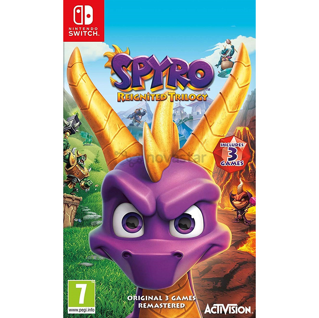 Žaidimas Nintendo Switch Spyro Reignited Trilogy