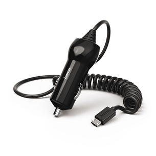 Automobilinis įkroviklis Hama USB Micro, 1.2A, 1m