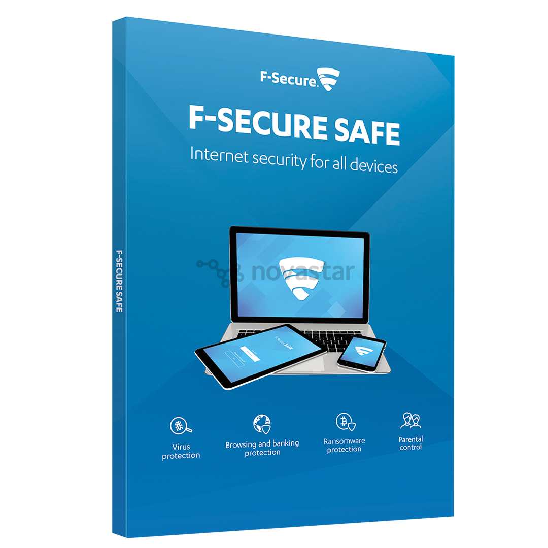 Antivirusinė F-Secure SAFE 2 years - 3 device
