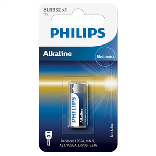 Elementai Philips Alkaline 12 V 1 (LR23A / 8LR23) 8LR932/01B