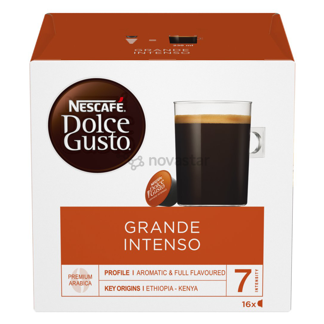 Kavos kapsulės Nescafe Dolce Gusto Grande Intenso