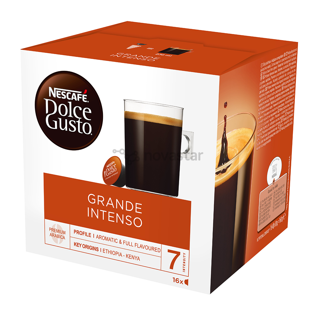 Kavos kapsulės Nescafe Dolce Gusto Grande Intenso
