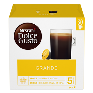 Nescafe Dolce Gusto Grande Aroma, 30 порций - Кофейные капсулы 7613034389381