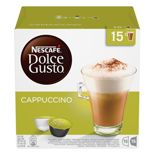 Nescafe Dolce Gusto Cappuccino, 15 portions - Coffee capsules 7613036303033