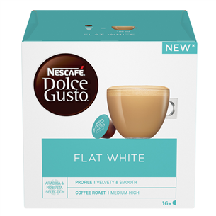 Nescafe Dolce Gusto Flat White, 16 portions - Coffee capsules