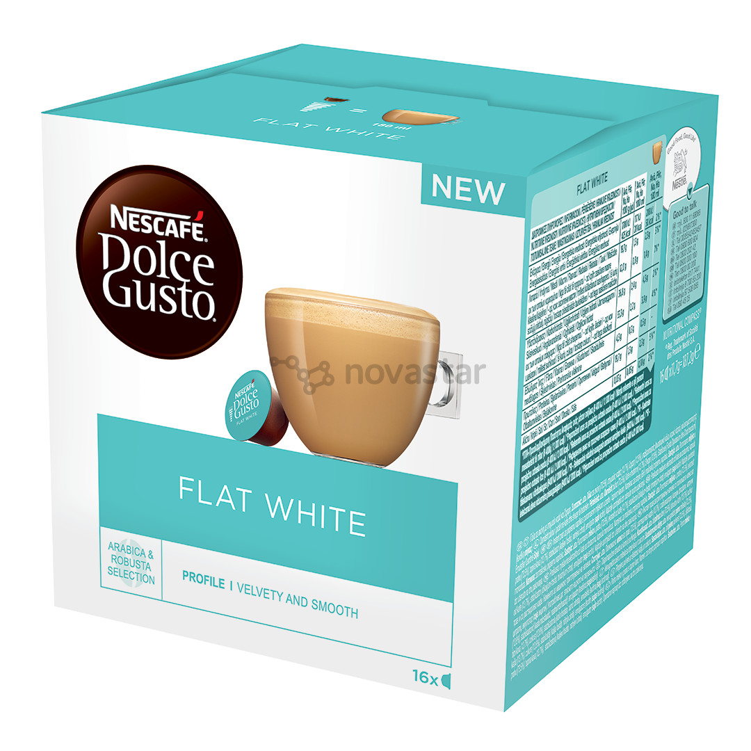 Kavos kapsulės Nescafe Dolce Gusto Flat White