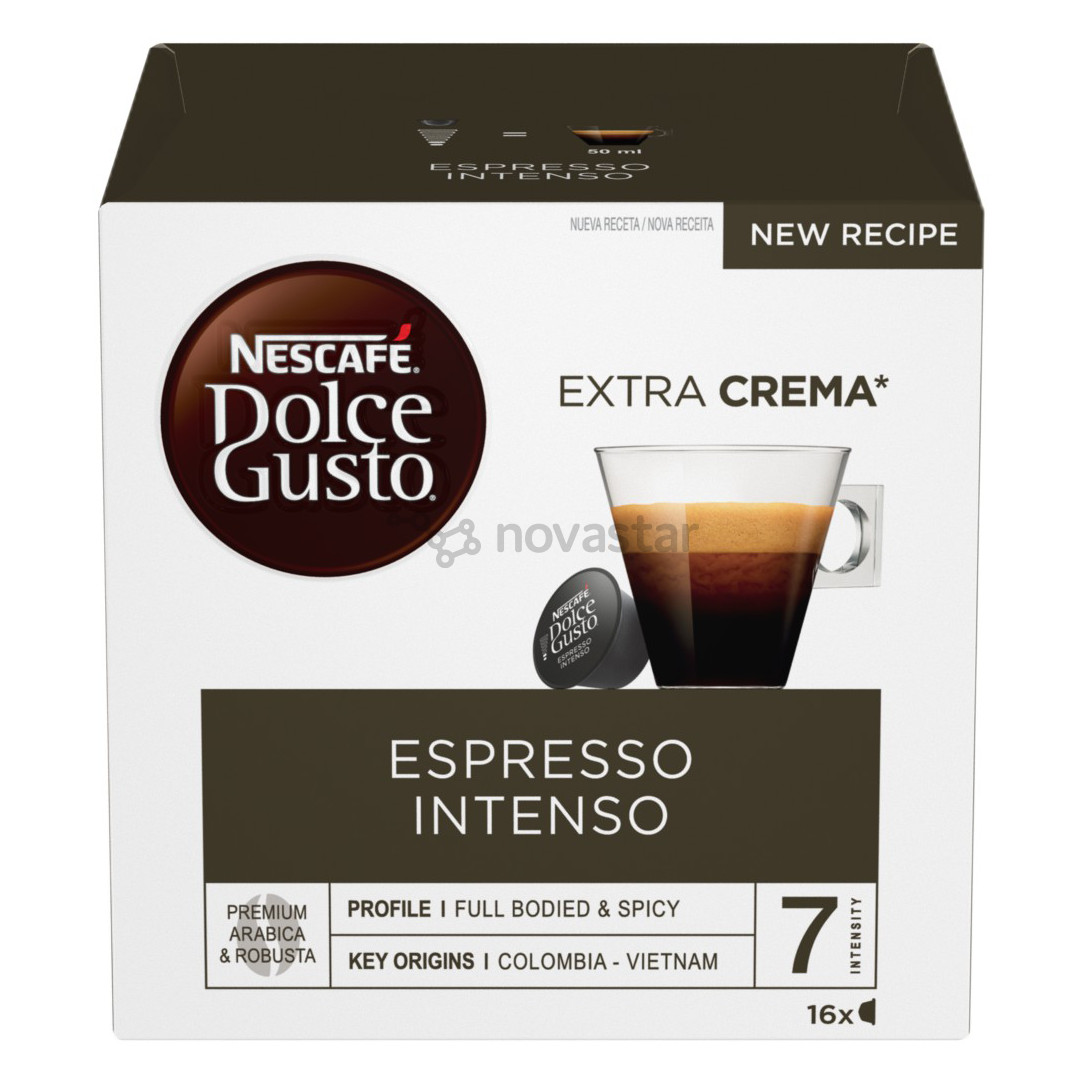 Kavos kapsulės Nescafe Dolce Gusto Espresso Intenso