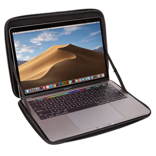 Nešiojamo kompiuterio dėklas Thule Gauntlet 13" MacBook, Juodas