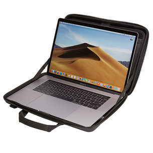 Nešiojamo kompiuterio krepšys Thule Gauntlet 15" MacBook, Juodas