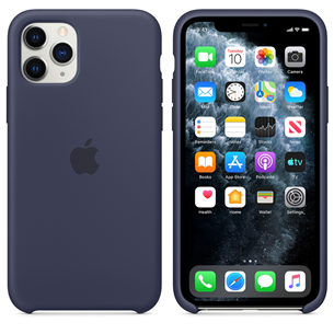 Dėkliukas Apple iPhone 11 Pro, Silikoninis, Mėlynas, MWYJ2ZM/A
