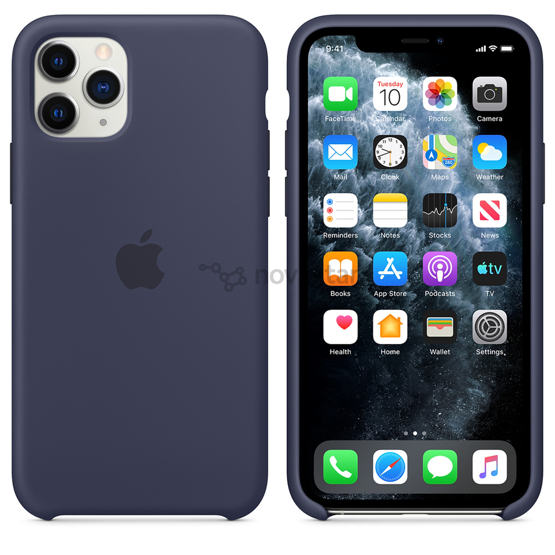Dėkliukas Apple iPhone 11 Pro, Silikoninis, Mėlynas, MWYJ2ZM/A