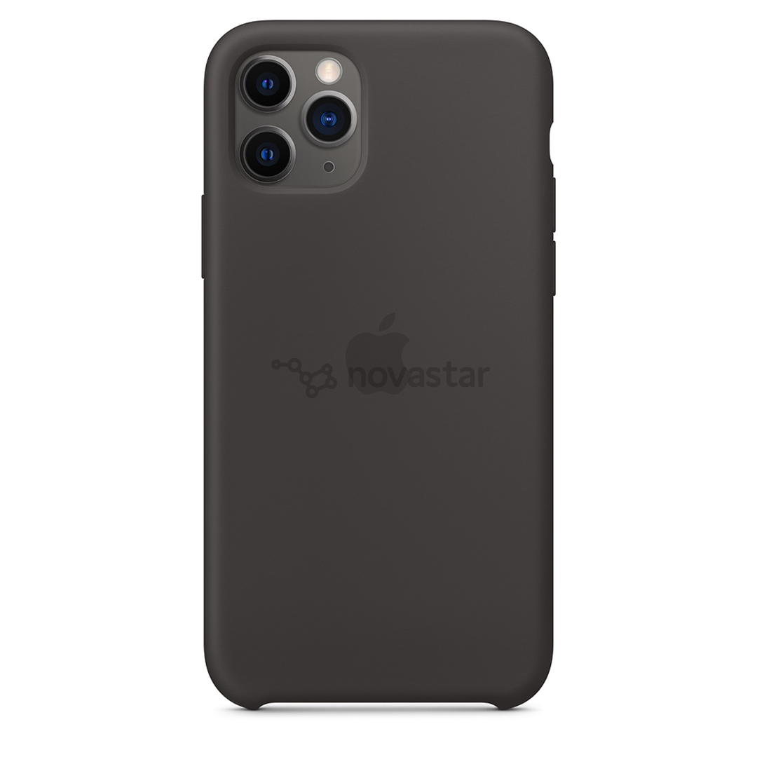Dėkliukas Apple iPhone 11 Pro, Silikoninis, Juodas, MWYN2ZM/A