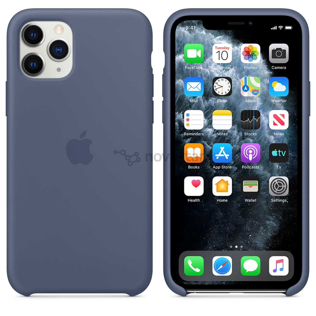 Dėkliukas Apple iPhone 11 Pro, Silikoninis, Mėlynas, MWYR2ZM/A