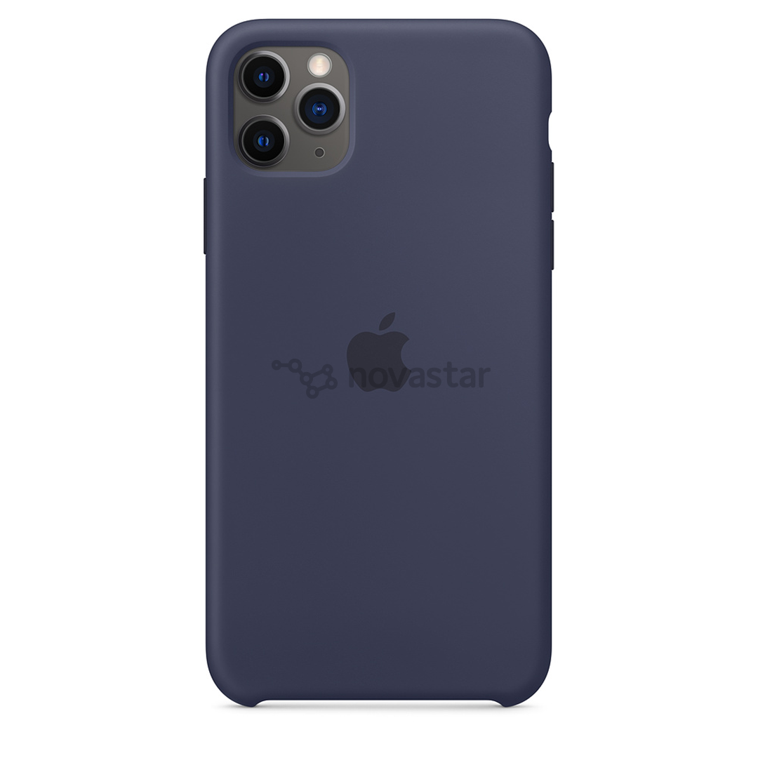 Dėkliukas Apple iPhone 11 Pro Max, Silikoninis, Mėlynas, MWYW2ZM/A