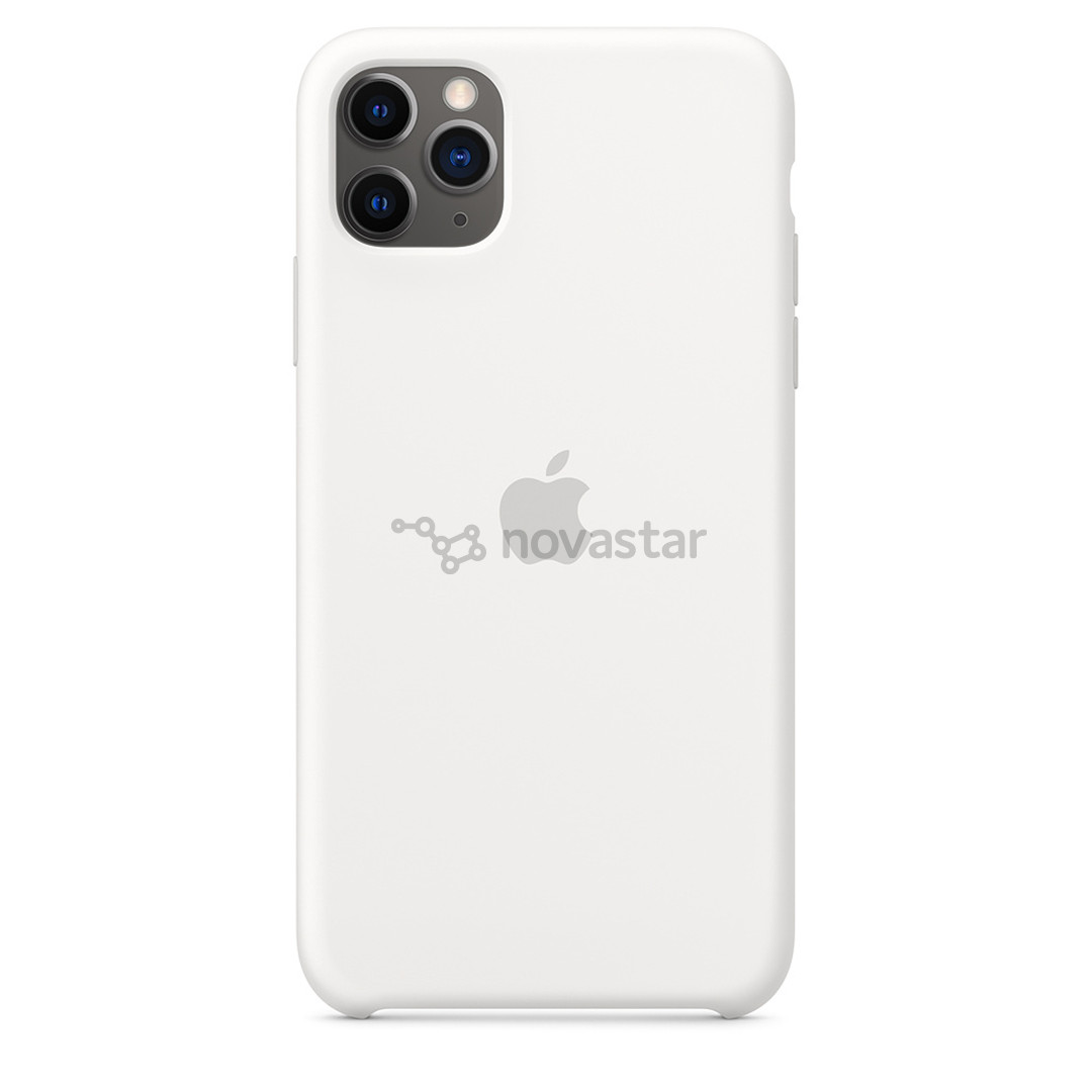 Dėkliukas Apple iPhone 11 Pro Max, Silikoninis, Mėlynas, Baltas, MWYX2ZM/A